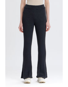 Flare Sweater Pant | Black