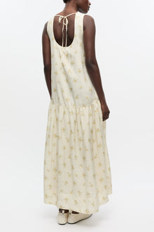 Floral Dress | Antique White