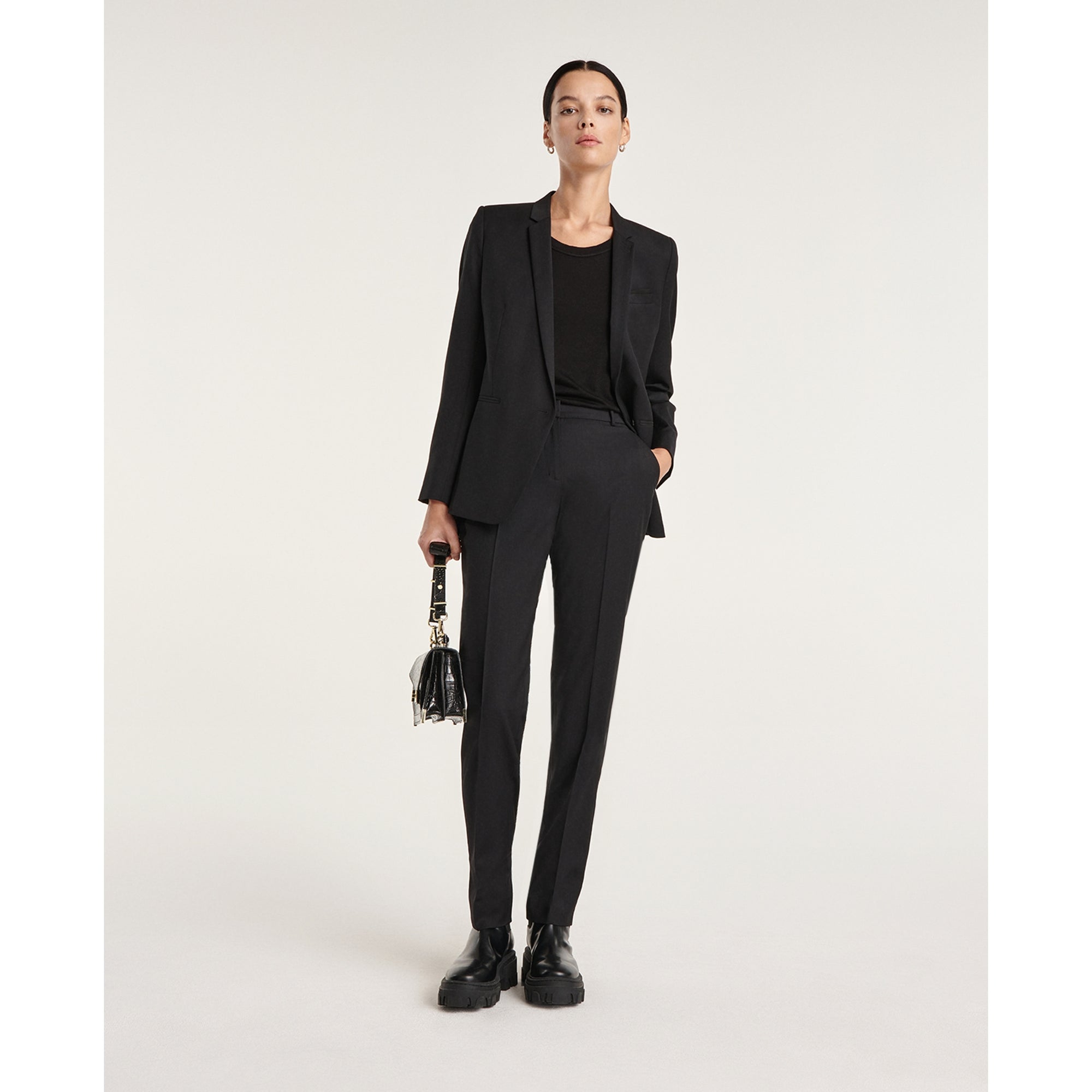 Formal Jacket In Wool | Women | Black