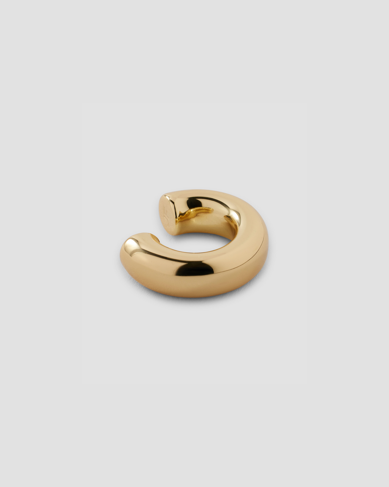 Natasha Ear Cuff earring - styled on model | 18k gold earrings