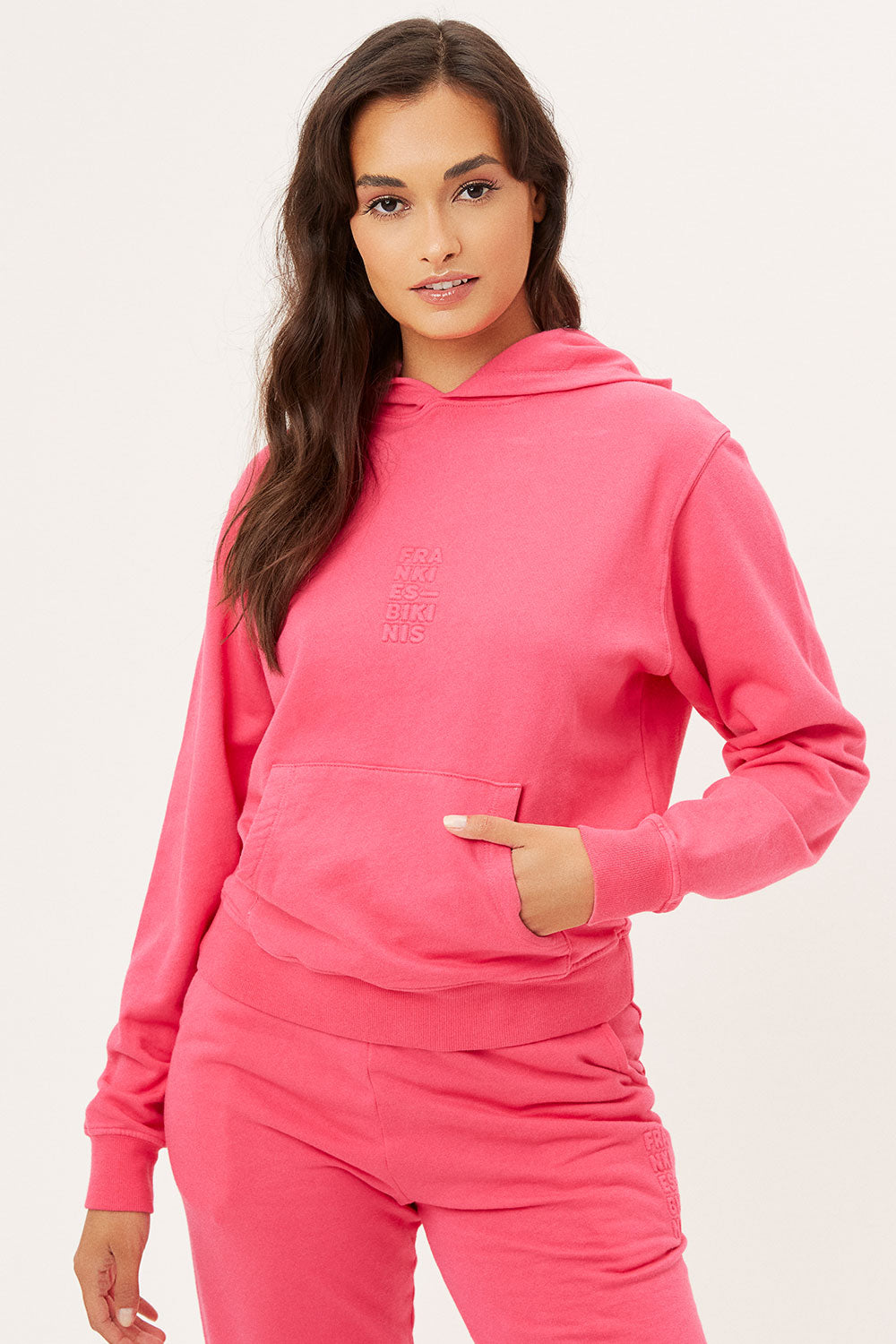 Aiden Rosewood Pink Oversized Hoodie