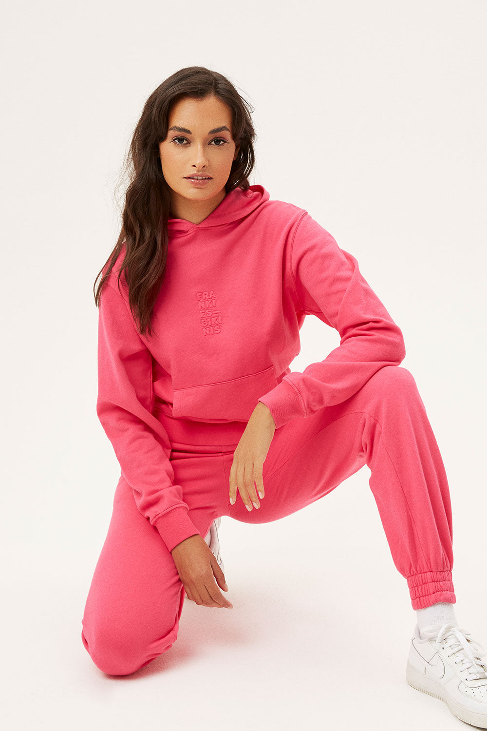 Aiden Rosewood Pink Oversized Hoodie