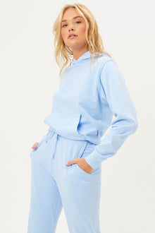 Aiden Chambray Oversized Hoodie