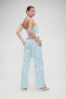 Daisy Low Rise Pant - Coastal Floral