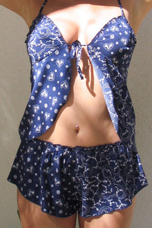 Flora Bandana Mini Short Dixie