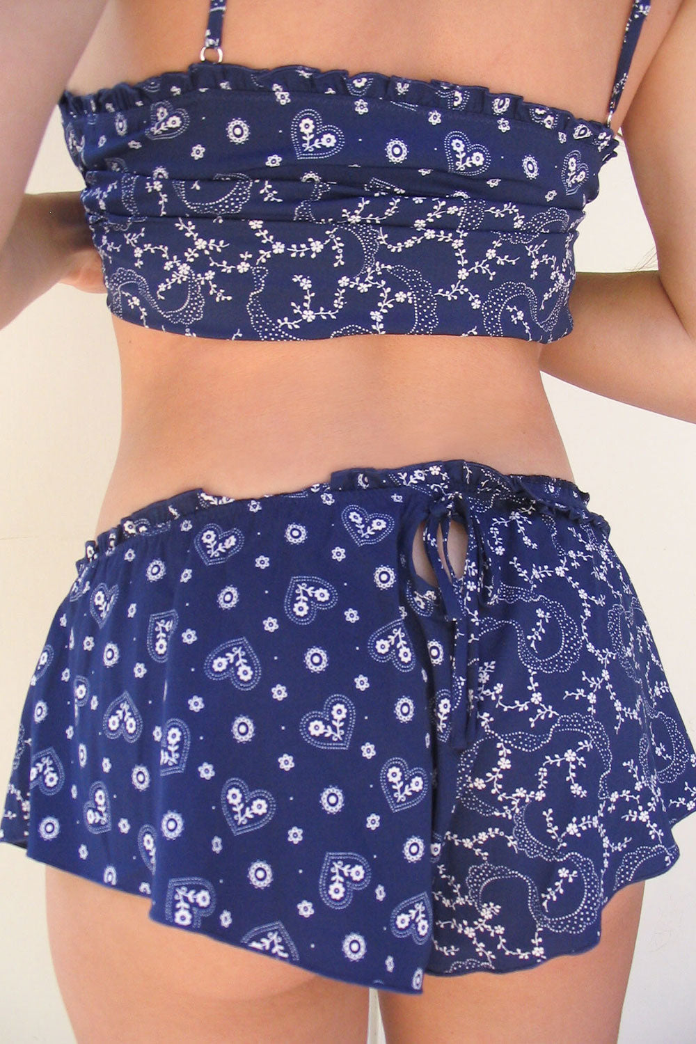 Flora Bandana Mini Short Dixie