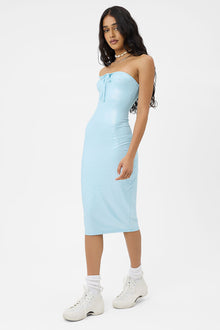 Hope Iridescent Strapless Dress Cloud Chaser