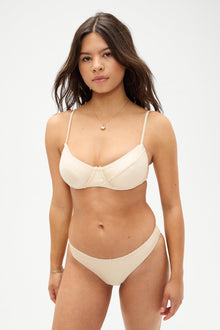 Matilda underwire bikini top sand castle