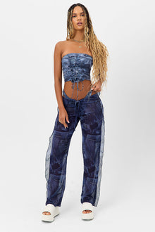 Molly Low Rise Pants Blue Jean