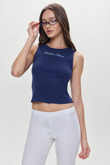 Leisure Cotton Tank Storm