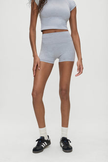 Track Star Biker Shorts sunset match