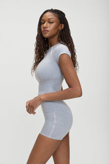 Track Star Biker Shorts sunset match