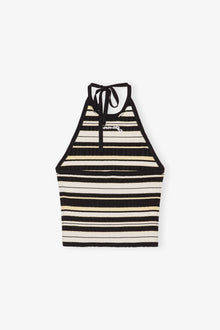 Future Rib Halterneck Top | Multicolour