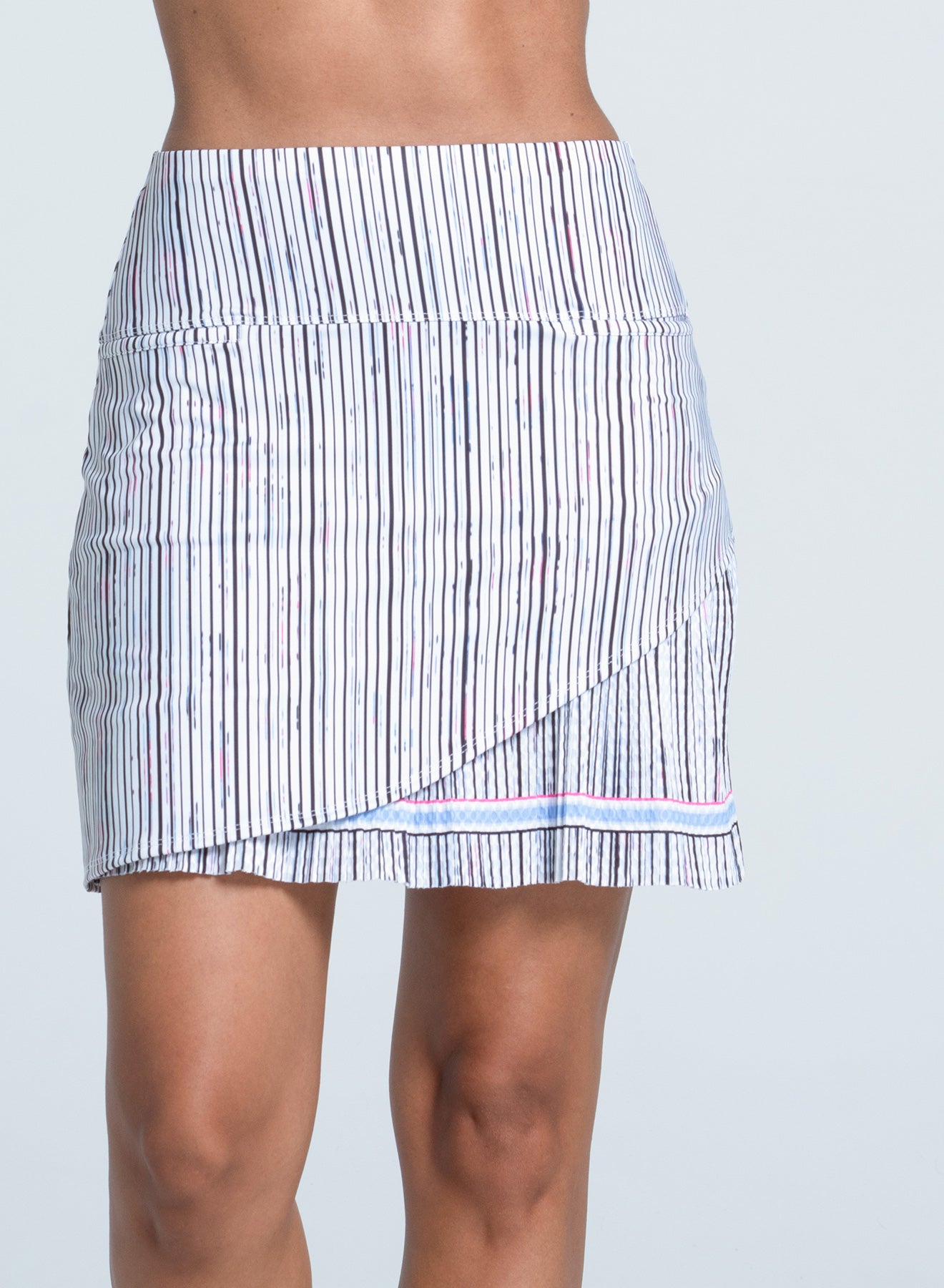 Peek A Blue Skort 17.5" | White