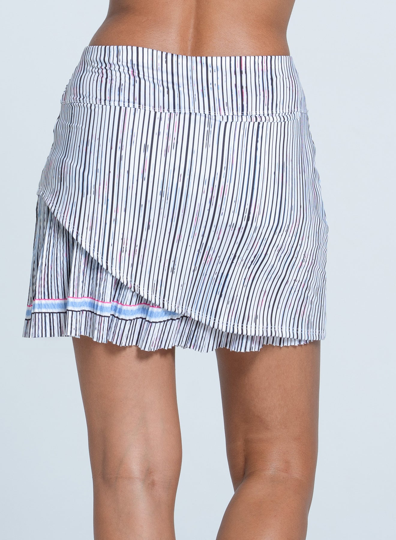 Peek A Blue Skort-15.5" | White