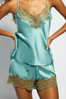 The Silk Lace Shorts By GINIA In River