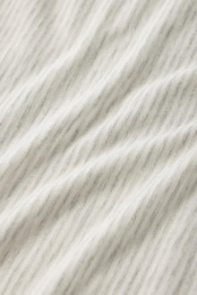 Womens | Gisele Printed TENCEL Modal Shortie Short PJ Set | Heritage Stripe Light Heather Grey/Peppercorn