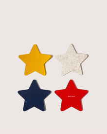 Merino Wool Star Coaster Multi 4 Pack | Americana