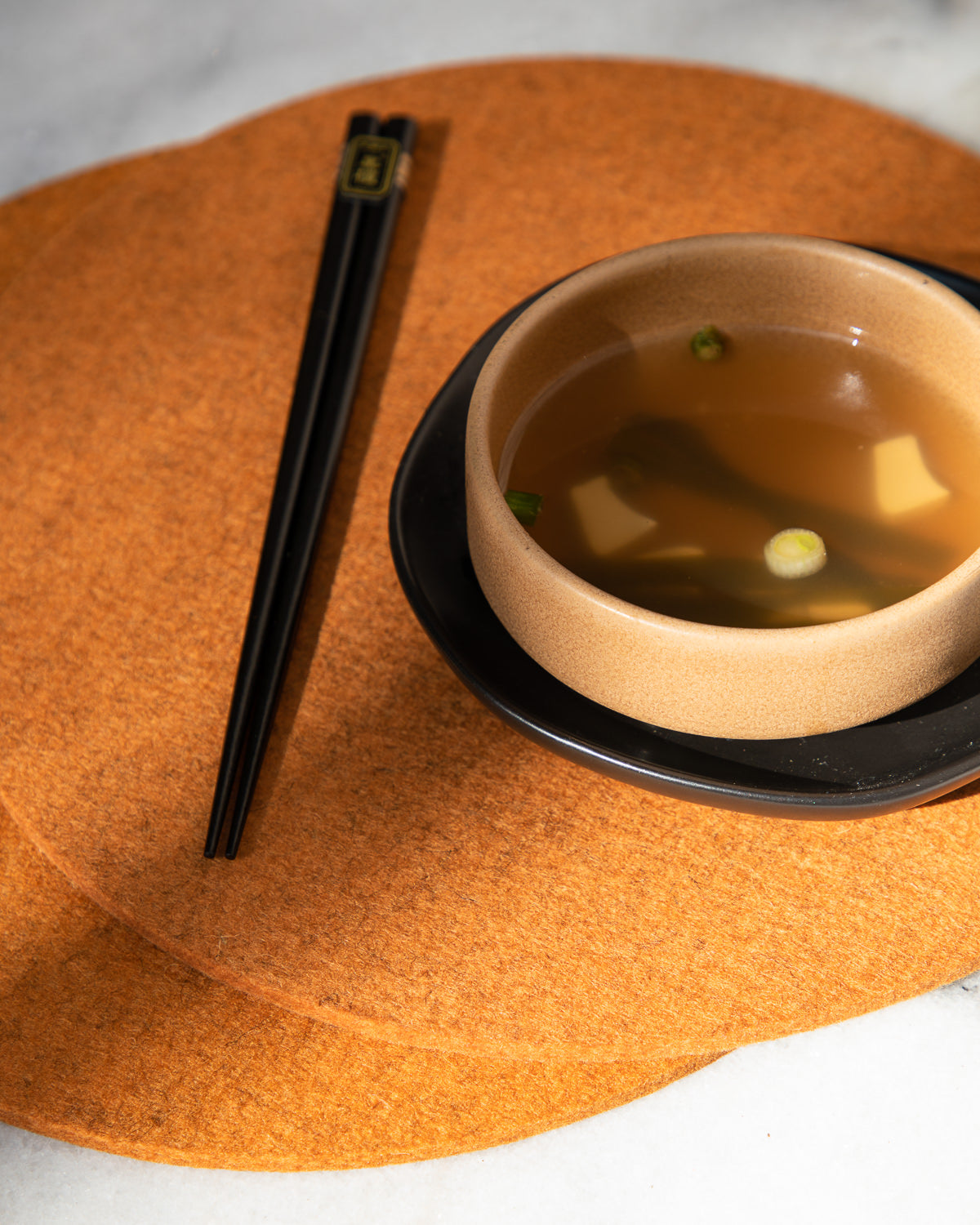 Merino Wool 12" Round Trivet | Miso