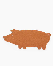 Merino Wool Felt Pig Trivet | Miso