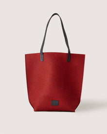 Hana Merino Wool Tote | Cherry