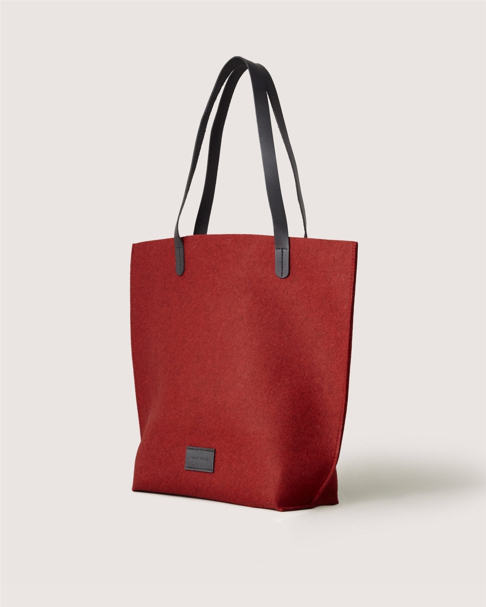 Hana Merino Wool Tote | Cherry