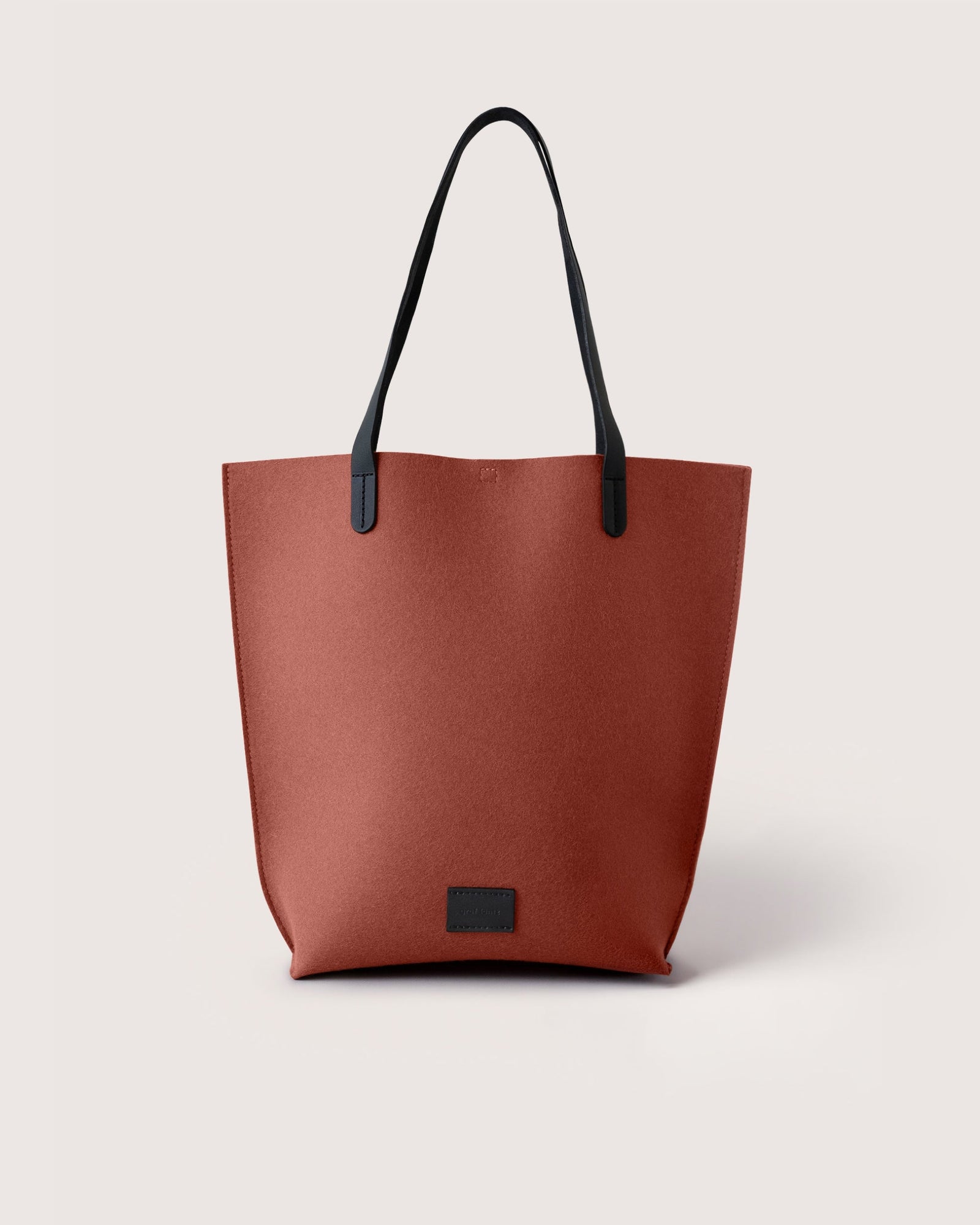 Holiday Hana Merino Wool Tote — Final Sale | Terracotta