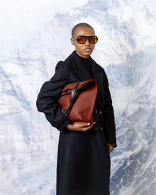 Holiday Hana Merino Wool Tote — Final Sale | Terracotta