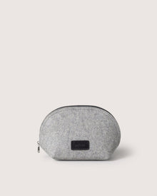 Pochi Merino Wool Medium Pouch | Granite
