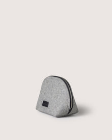 Pochi Merino Wool Medium Pouch | Granite