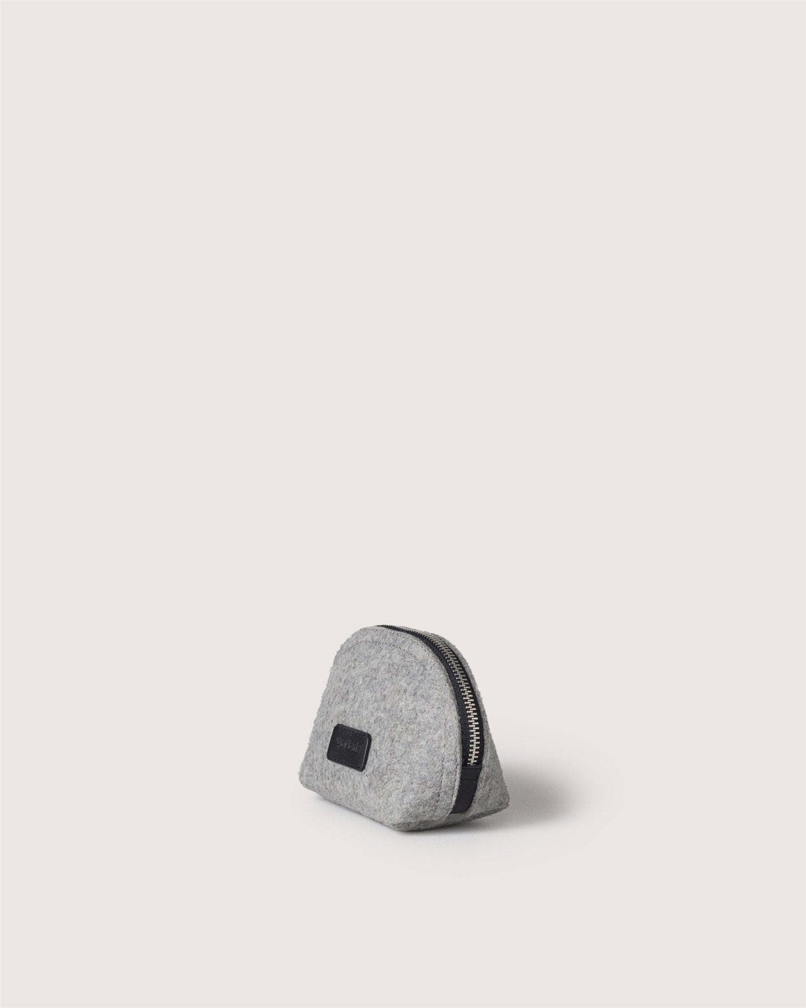Pochi Merino Wool Small Pouch | Granite