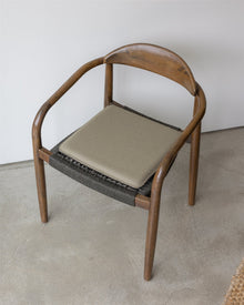 Zabuton Merino Wool Square Seat Cushion | Clay
