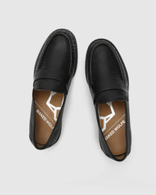 Womens | Goldie Leather Loafer | Black