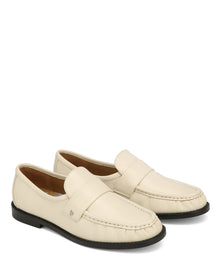Womens | Goldie Leather Loafer | Ivory