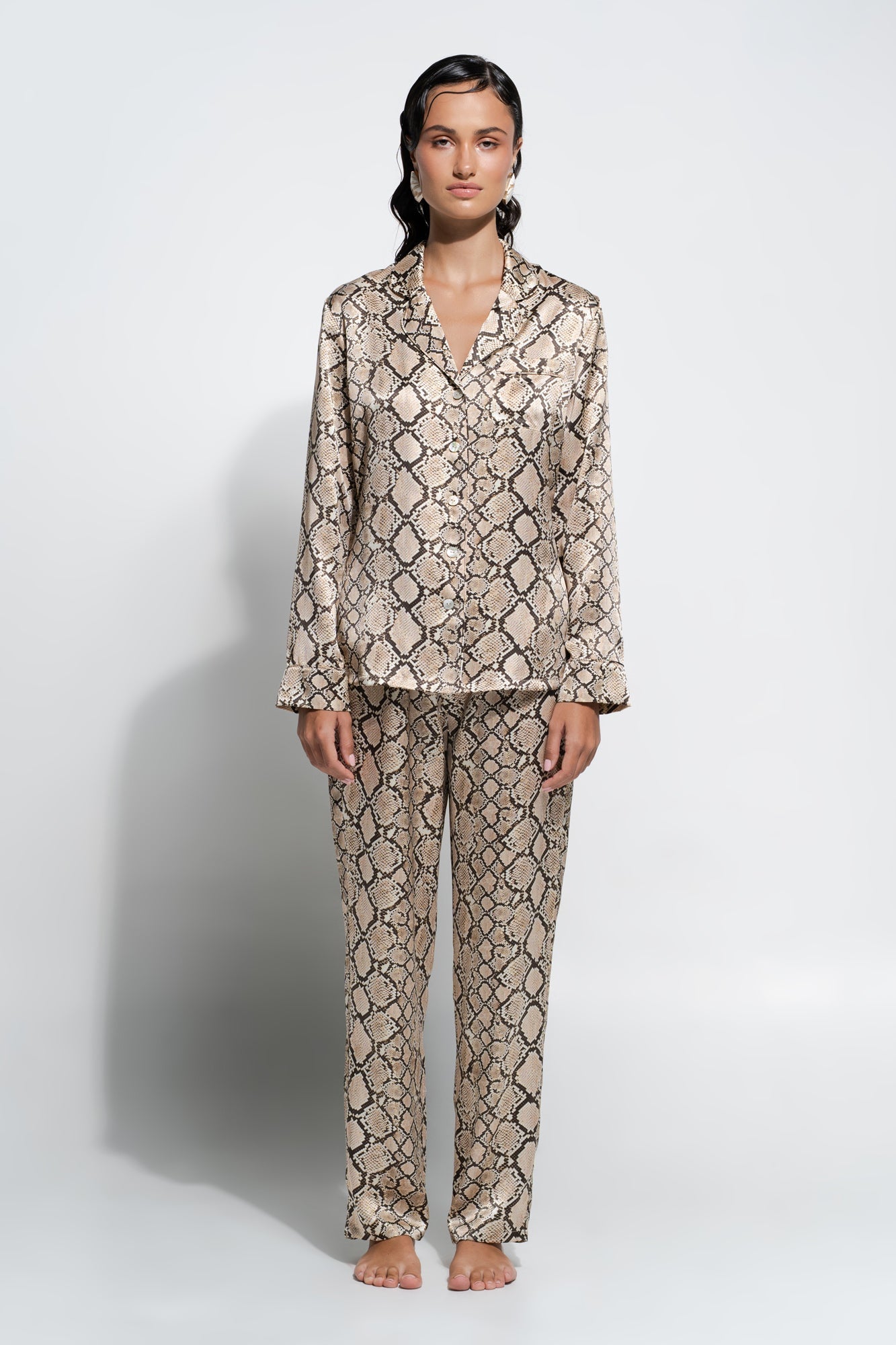 Fine Finishes Pajama | Python Print