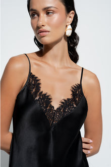 Iris Midi Dress | Black