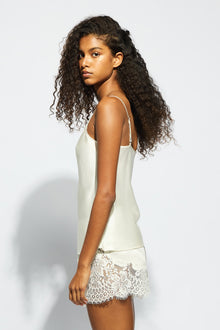 The Freya Cami By GINIA in Cream