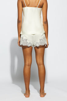 The Freya Shorts By GINIA in Cream