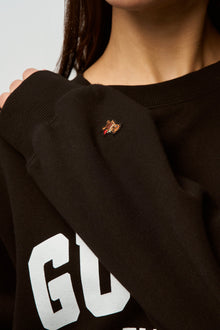 Womens | Guizio Fleece Crewneck | Black