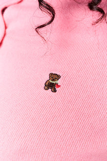 Womens | June Relaxed Wool Cardigan | Pink Coral
