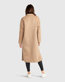 Guestlist Oversized Double Breasted Coat | Women | Oat