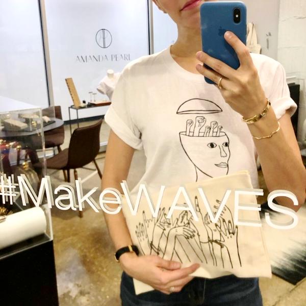 JA x AP / Artists For Progress Pouch - AMANDA PEARL