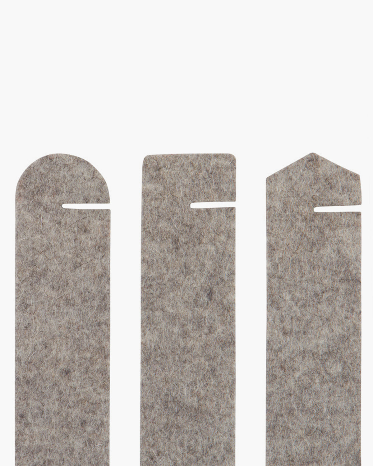 Maki Merino Wool Napkin Rings - 6 Pack | Granite