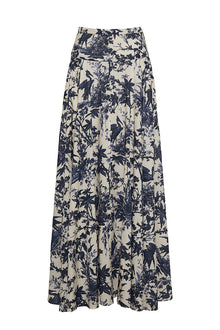 Gabriella Skirt | Heron Navy