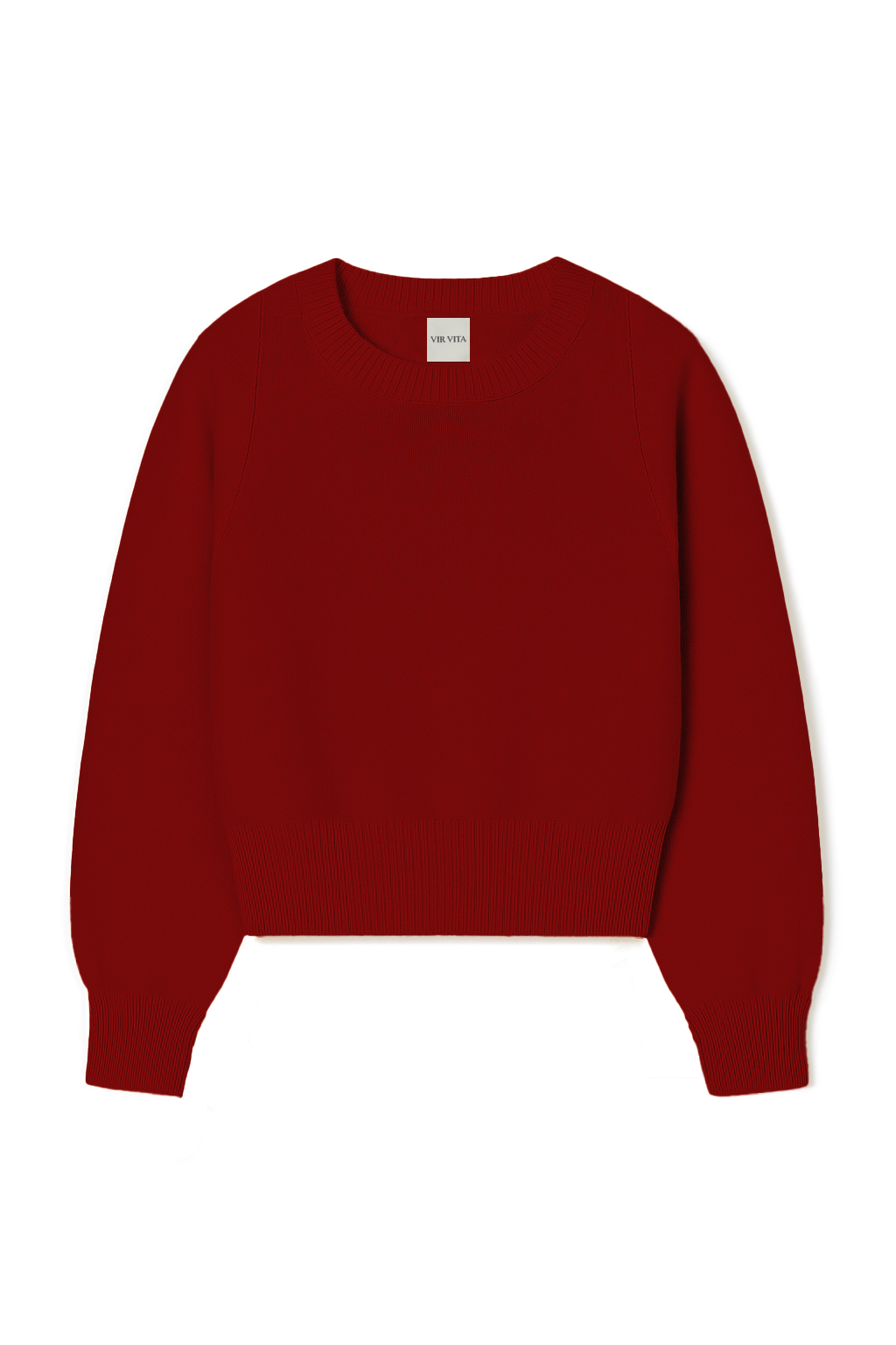 Genevieve Cashmere Sweater | Cherry