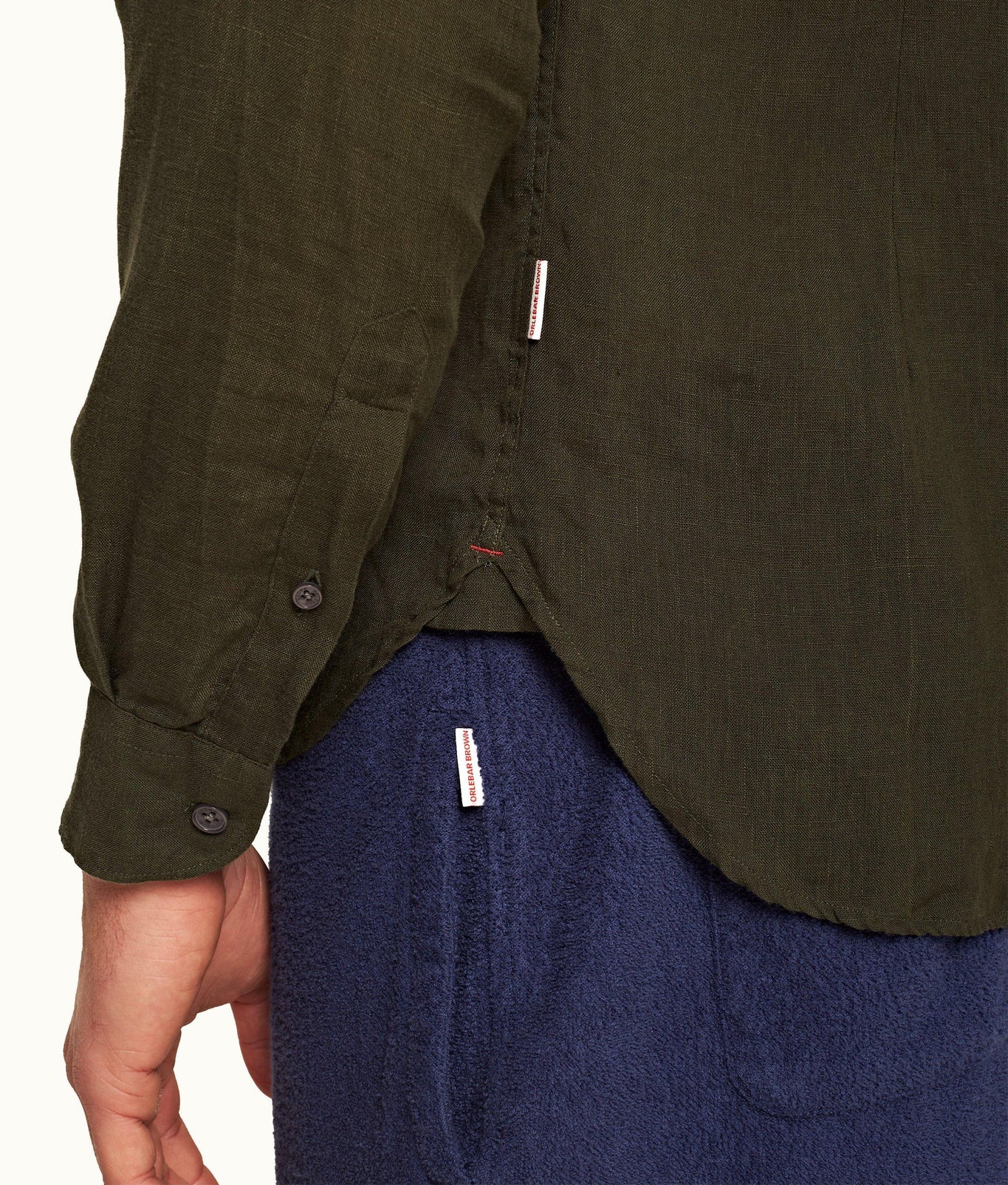 Giles Tailored Fit Classic Collar Shirt | Palm