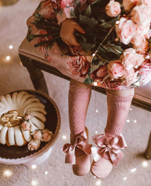 Girl | Alice Lace Socks | Pink