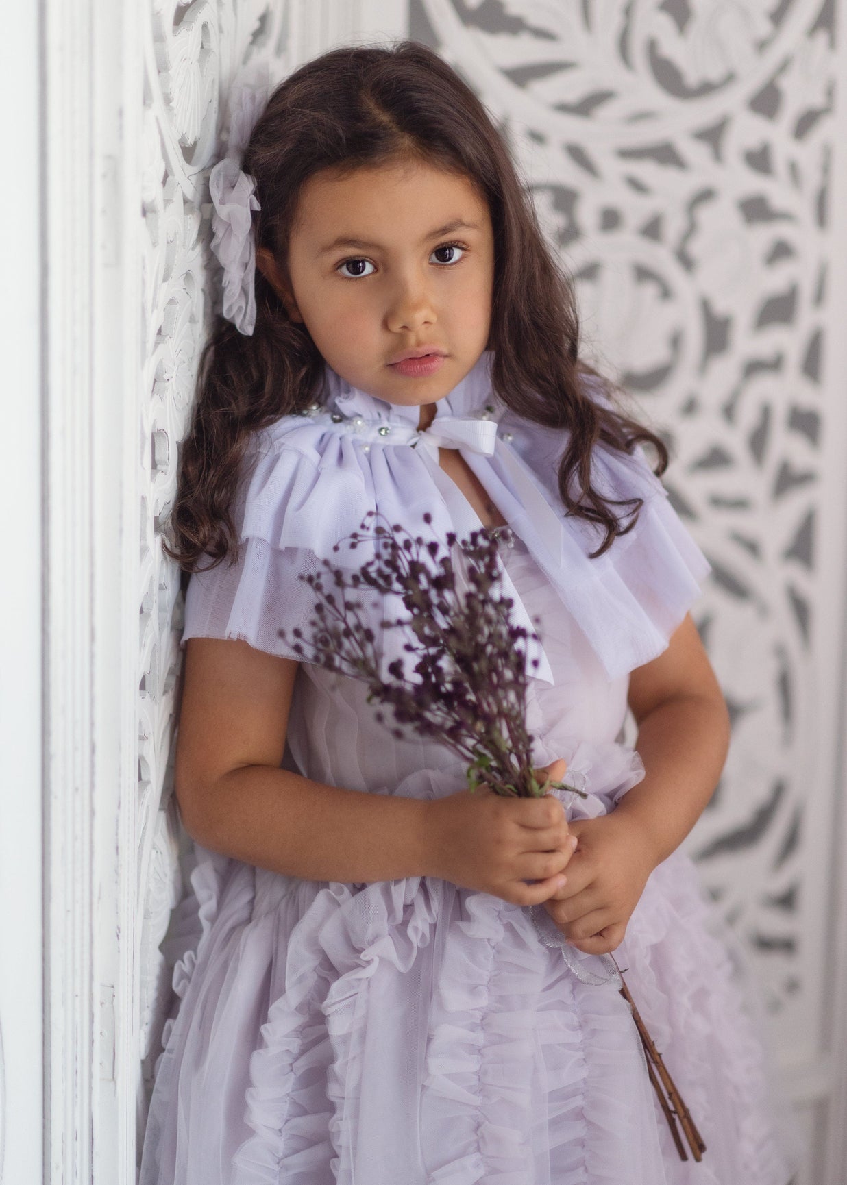 Girl | Ariel Tulle Dress | Lavender