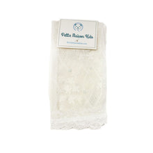 Girl | Ava Pearl Lace Socks | Ivory