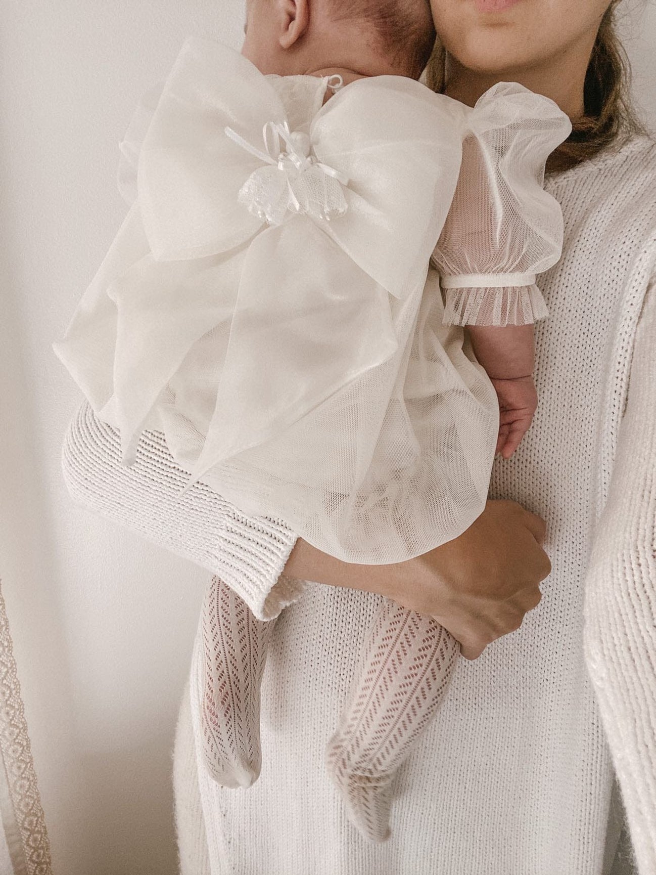 Girl | Bella Buttermilk Tulle Romper